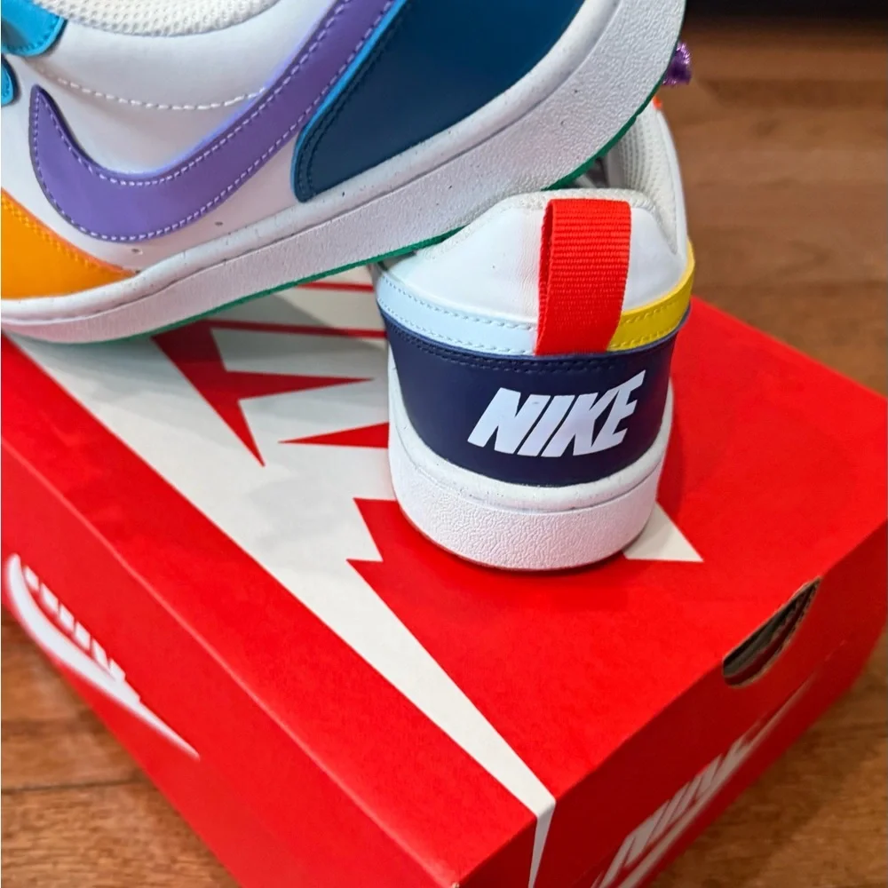 Nike Low Top Sneakers — White, Green, Orange, Yellow, Blue, Purple New - Picture 5 of 5